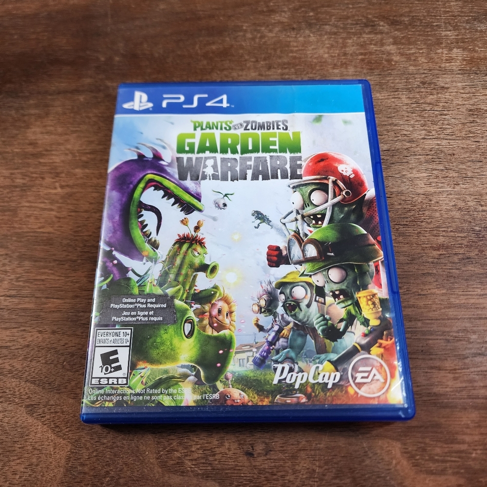 Sony Playstation 4 Plants VS Zombies Garden Warfare PS4 Game CIB